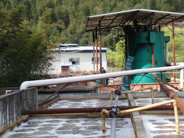 福建造紙污水處理項目
