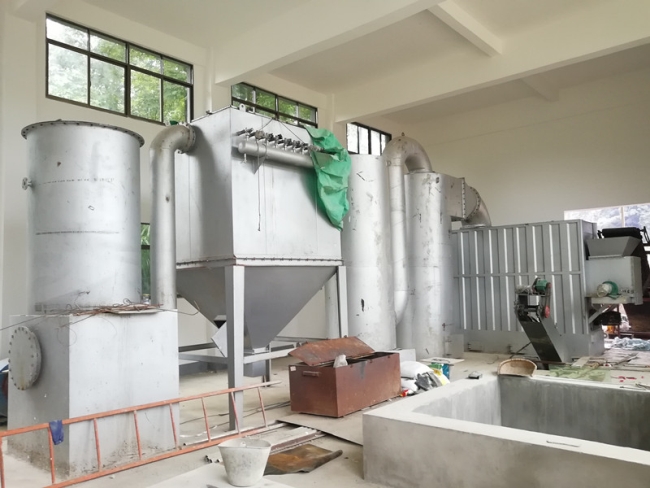 云南江河市元陽縣牛角寨鄉(xiāng)垃圾熱解項目