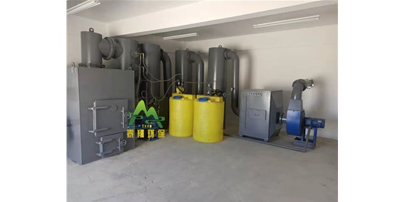 拉薩檢驗(yàn)檢疫垃圾焚燒爐安裝完成