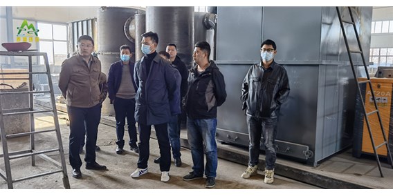 云南怒江某縣領(lǐng)導(dǎo)來司參觀考察